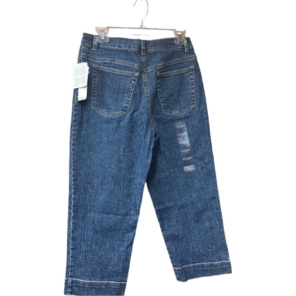 Sz8 Jones Sport Stretch Jean Capri NWT - Picture 3 of 3